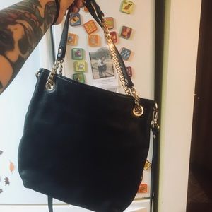 Authentic Michael Kors with gold chain